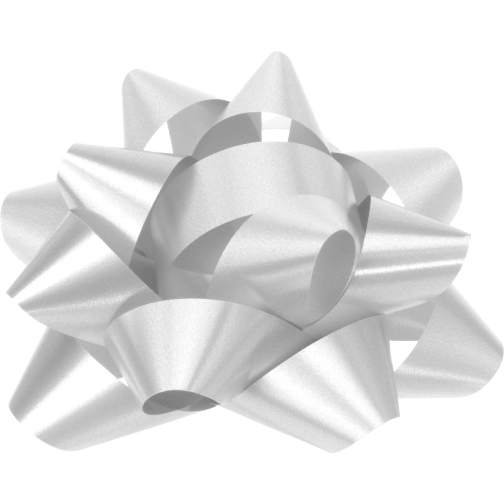 BABCOR Packaging: Gold Star Bows - 3-3/4 in.