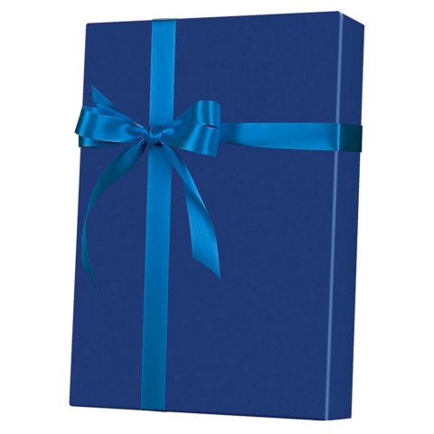 Elegant Blue Gift Wrapping