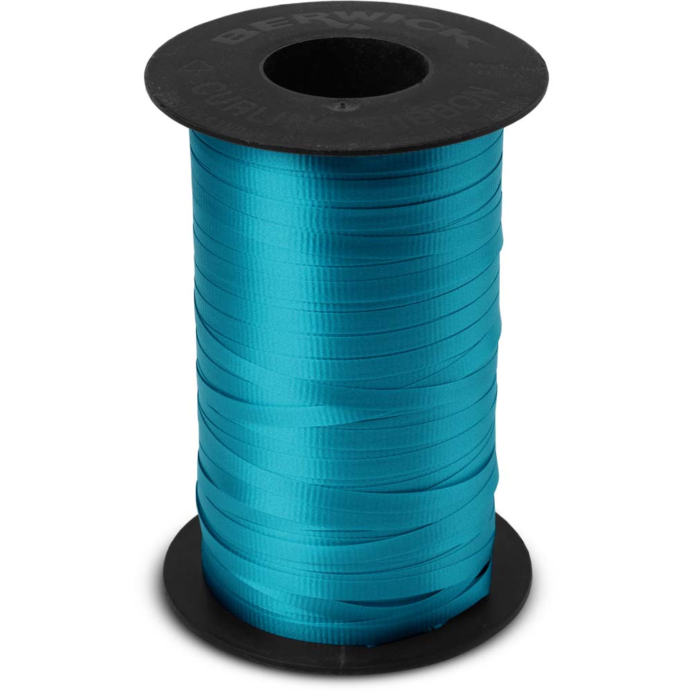 Turquoise Balloon Ribbon, Turquoise Curling Ribbon, 3/16” Crimped Curl –  Partyinapinch