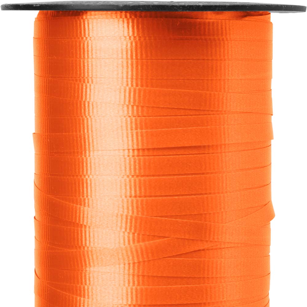 PMU Curling Ribbon 3/16 Inch X 500 Yards Orange Pkg/1
