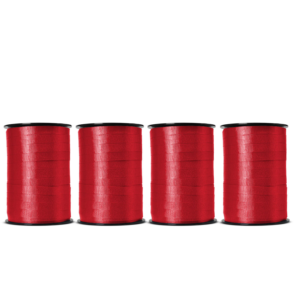 Skinny Red Cotton Curling Ribbon