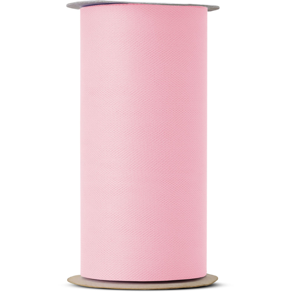 Raspberry Pink Value Tulle Ribbon, 6x25 Yards