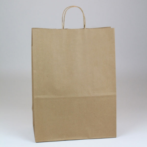 White Kraft Paper Shopping Bag 16 x 6 x 12