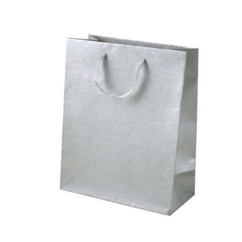 10 x 10 x 10 White Kraft Eurotote Shopping Bags