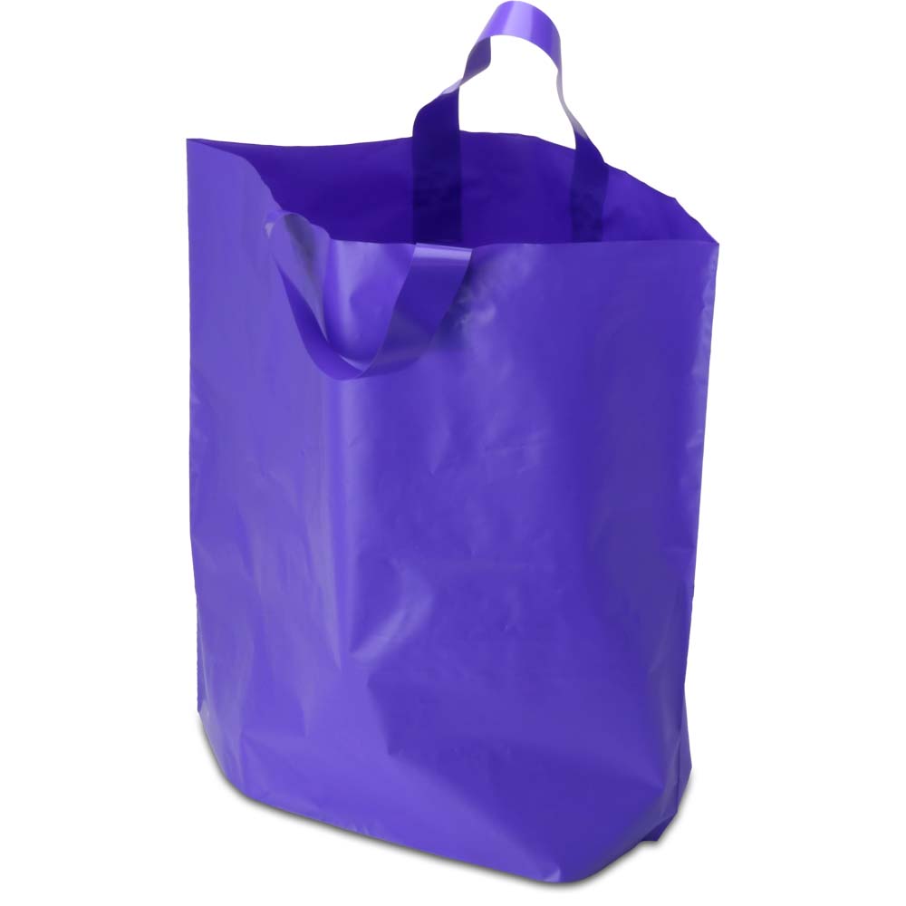 Soft Loop Handle Bags at Wholesale Prices by manufacturer | Custom Loop Bags  | APlasticBag.com