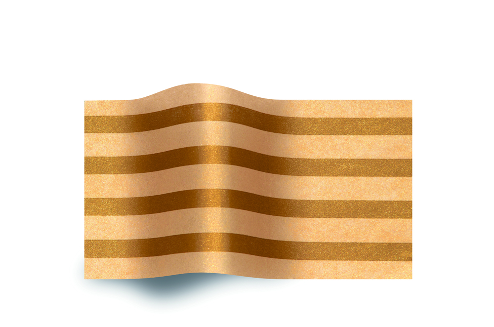 Metallic Gold Two-Sided SatinWrap Pearlesence Tissue Paper - 20 x 30 - 200  Sheets per Package